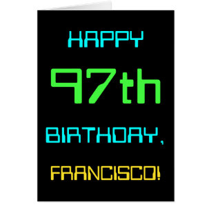 Fun Digital Computing Themed 97th Birthday