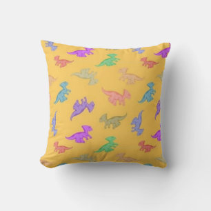 Fun Dino Pattern Cushion