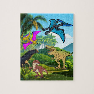 Fun Dinosaur  Jigsaw Puzzle