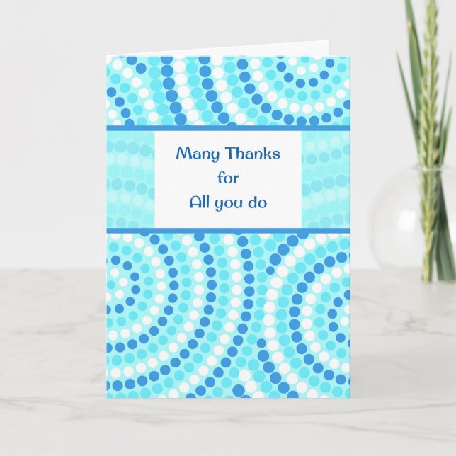 Fun Dots Administrative Professionals Day Card (Front)