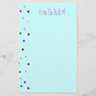 Fun Dots Stationery