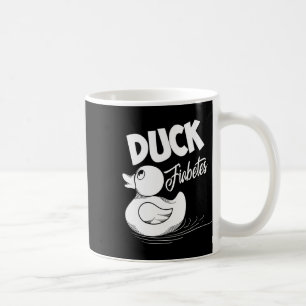 Fun Duck Fiabetes Cool Diabetes Awareness Support Coffee Mug