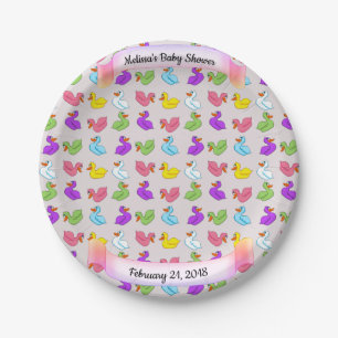 Fun Ducks Paper Plates