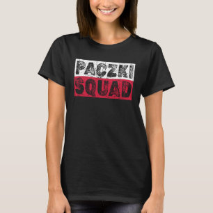 Fun Dyngus Day Shirt - Paczki Squad Polish Doughnu