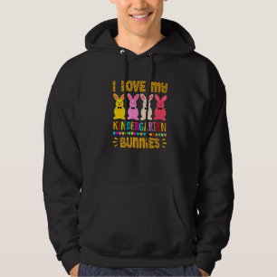 Fun Easter Day Teacher Tee I Love My Kindergarten