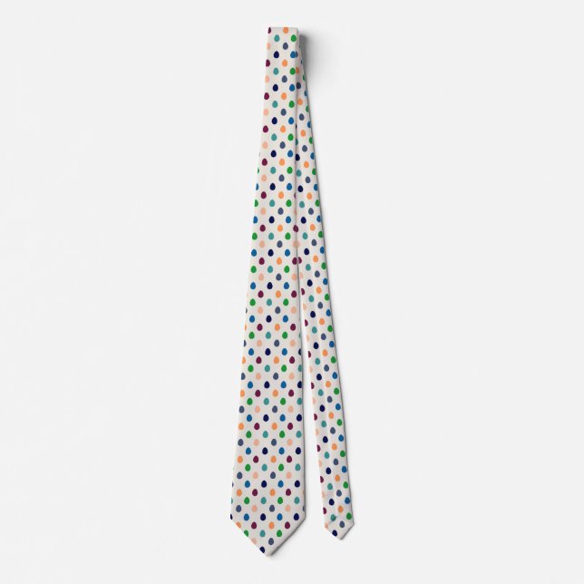 Fun Easter Eggs  Tie (Front)