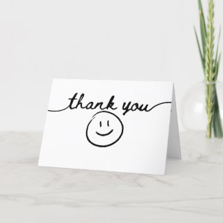 Fun Elegant Business Thank You Card 