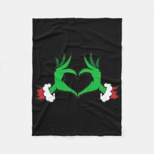 Fun Elf Christmas  Fleece Blanket