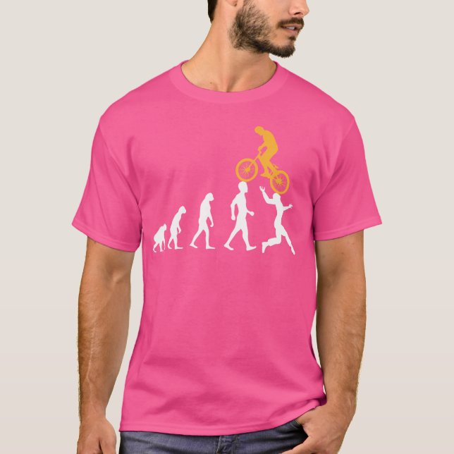 Fun Evolution Bmx Cyclist T-Shirt (Front)