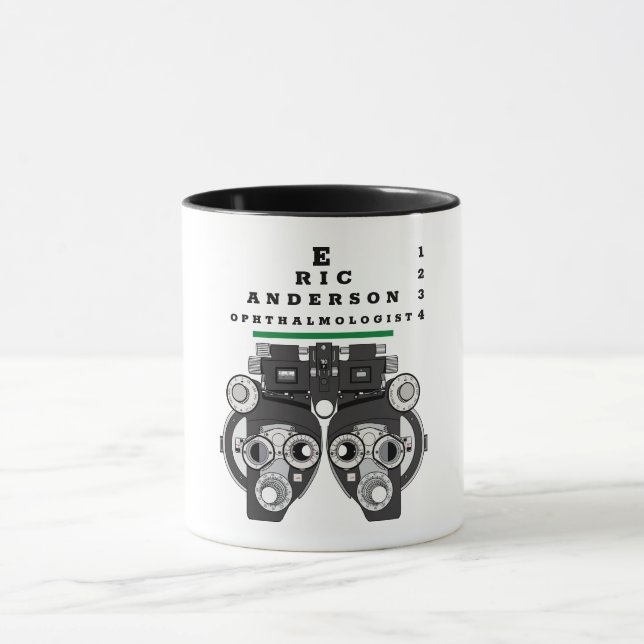 Fun Eye Care Professional Phoropter Mug (Center)