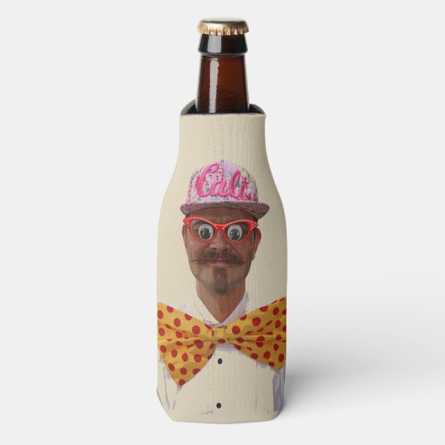Fun Face Bottle Cooler! Cooler (Bottle Front)