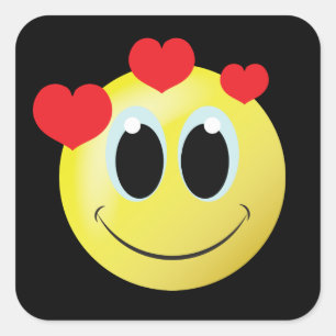 Fun face love  home sticker