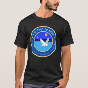 Fun fact to know An owl's head can swivel 270 degr T-Shirt