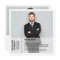 Fun facts 2 photo modern graduation announcement