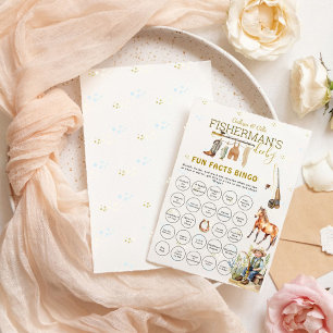 Fun Facts Bingo Fisherman’s Derby Baby Shower Game