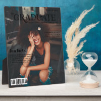Fun Facts | Graduate Magazine Cover Photo Plaque