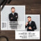 Fun facts graduation announcement 2 photo modern