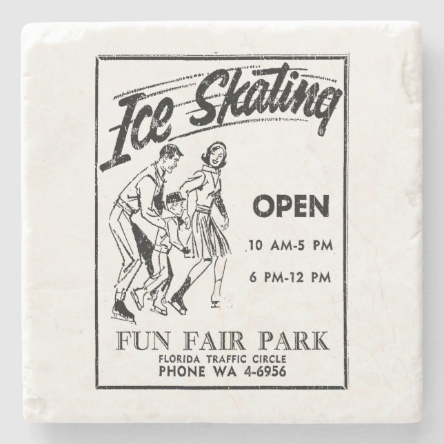 Fun Fair Park Ad 3 coaster (Front)