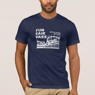 Fun Fair Park in your choice of dark colour T-Shirt