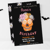 Fun Fall Sugar Skull Birthday 