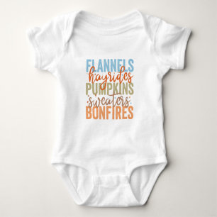 Fun Fall Vibes Baby Bodysuit