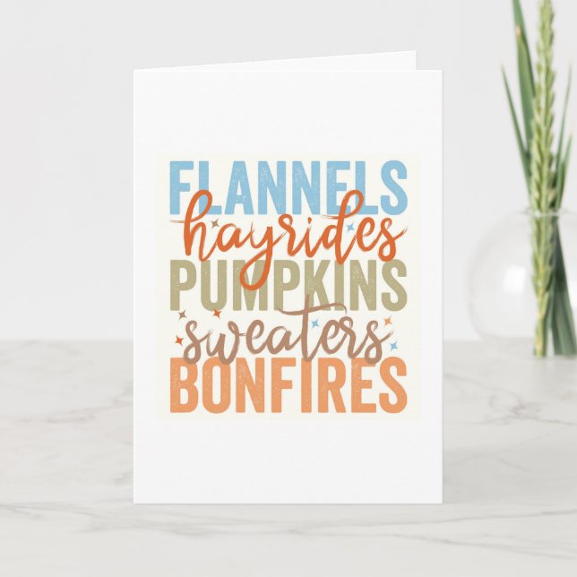 Fun Fall Vibes Card (Front)