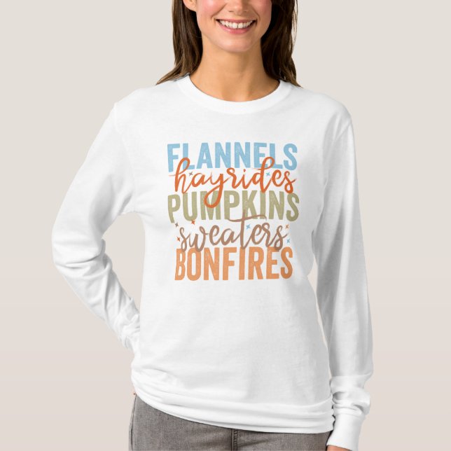 Fun Fall Vibes T-Shirt (Front)