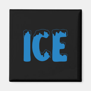 Fun Family Halloween Costume Ice and Ba Magnet