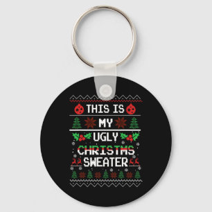 Fun Family Matching Christmas Ugly Xmas  Key Ring