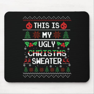 Fun Family Matching Christmas Ugly Xmas  Mouse Pad