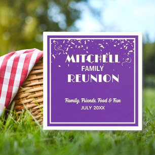 Fun! Family Reunion Napkin