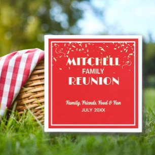 Fun! Family Reunion Napkin