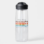 Fun Family Summer Break Sunset Beach Vacation Water Bottle<br><div class="desc">Water Bottle for summer family beach vacation.

#beach #vacation #summer #sunset #waterbottle #familyvacation #matching #vacation</div>