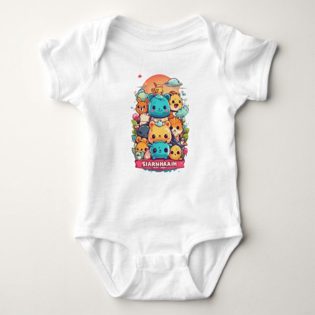 Fun & Fancy: Outfits for Every Kid Baby Bodysuit (Front)