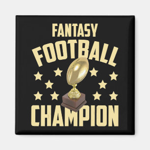 Fun Fantasy Football Champion Draught Party  Magnet