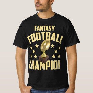 Fun Fantasy Football Champion Draught Party T-Shirt