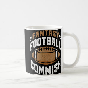 Fun Fantasy Football Commish Commissioner Men Coffee Mug