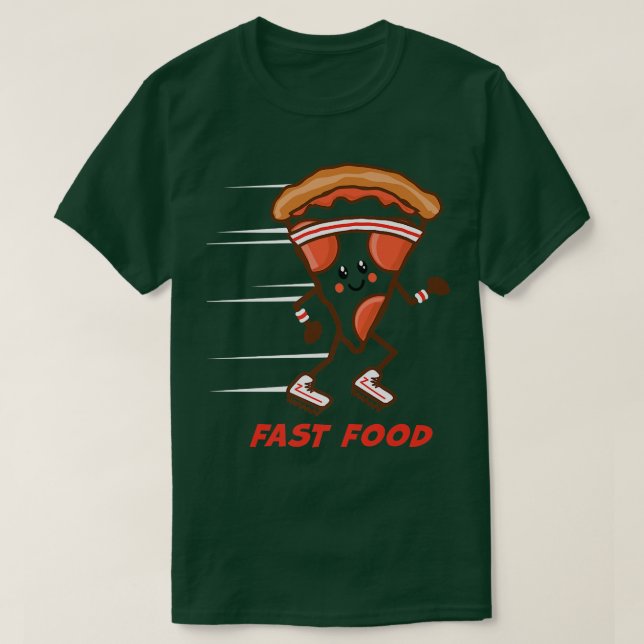 Fun Fast Food Pizza Running Headband Sneakers Hung (Design Front)