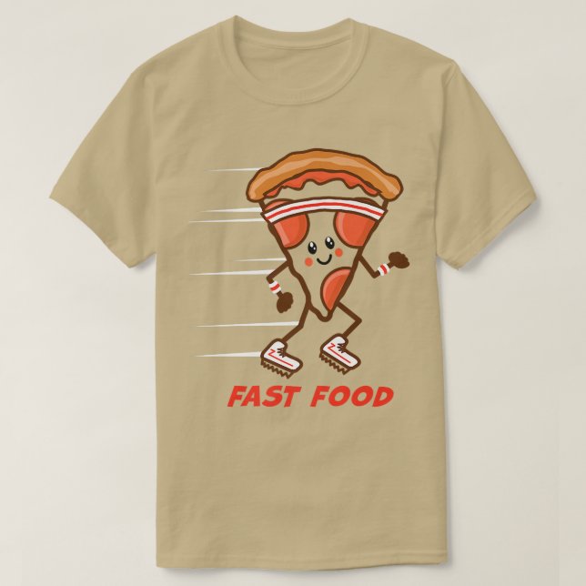 Fun Fast Food Pizza Running Headband Sneakers Hung (Design Front)