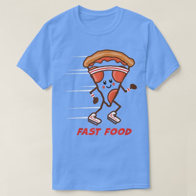 Fun Fast Food Pizza Running Headband Sneakers Hung (Design Front)