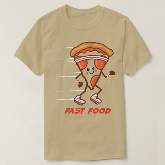 Fun Fast Food Pizza Running Headband Sneakers Hung (Design Front)