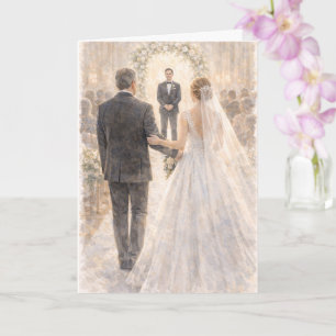 Fun Father of the Bride Prayer Ezekiel 25:17 Card