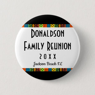 Fun Festive Family Reunion Souvenir Keepsake Gift 6 Cm Round Badge