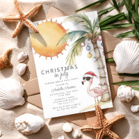Fun Festive Flamingo Christmas In July Party