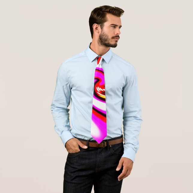 Fun festive funky Xmas tie (In Situ)