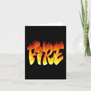 Fun Fire and Ice Costume Halloween Family Matching Card