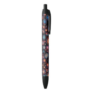 Fun Fireworks Black Ink Pen