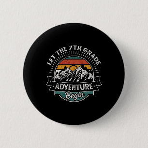 Fun First Day of School 6 Cm Round Badge
