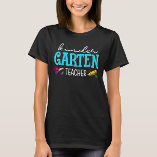 Fun First Day Of School Kindergarten Teacher Back T-Shirt