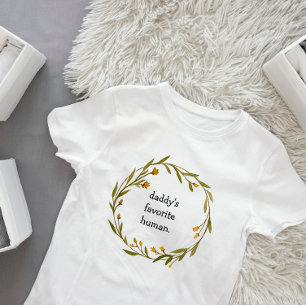 Fun First Father's Day Gift from Kids Humour Baby Bodysuit